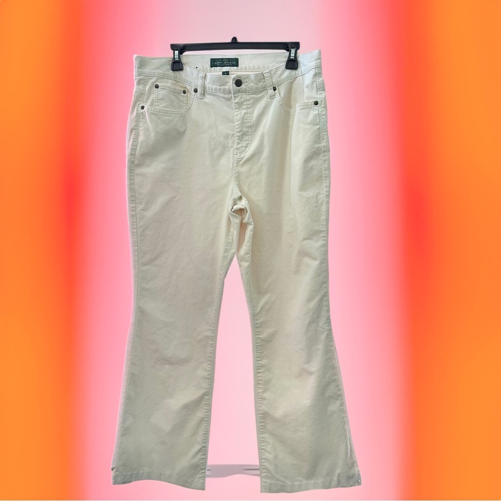 ralph lauren straight leg corduroy pants